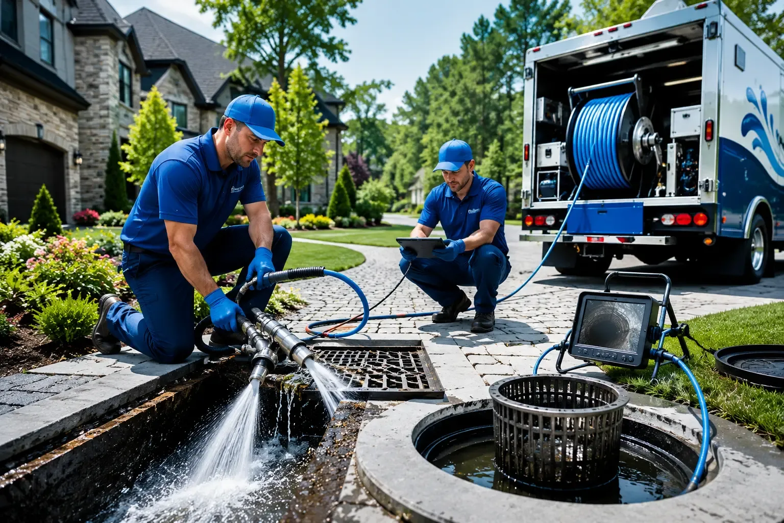 Local outdoor drain cleaning professionals in Flowery Branch, GA